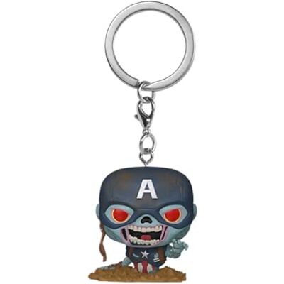 Funko Pop! Keychain: Marvel Zombies – Mini-figuur van vinyl om te verzamelen nieuwigheid sleutelhanger – sokkenvuller – cadeau-idee – officiële merchandising – comic books fans – minifiguur Funko Pop! Keychain: Marvel Zombies – Mini-figuur van vinyl om te verzamelen nieuwigheid sleutelhanger – sokkenvuller – cadeau-idee – officiële merchandising – comic books fans – minifiguur