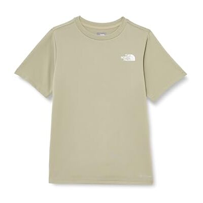 THE NORTH FACE Reaxion S/S T-Shirt voor jongens Clay Grey 140 THE NORTH FACE Reaxion S/S T-Shirt voor jongens Clay Grey 140