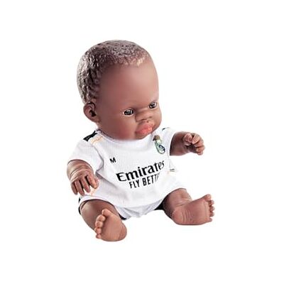 Miniland Real Madrid, 21 cm, met officiële witte uitrusting, voetbalfiguur, om te verzamelen, officieel gelicentieerd product (Afrikaans) Miniland Real Madrid, 21 cm, met officiële witte uitrusting, voetbalfiguur, om te verzamelen, officieel gelicentieerd product (Afrikaans)