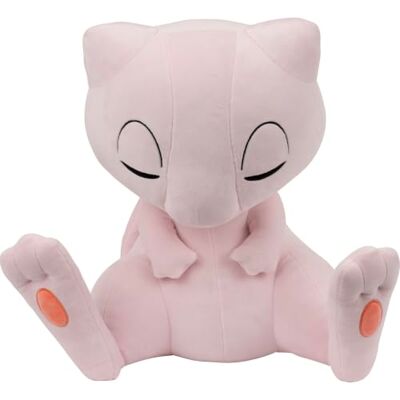 Pokémon Pokemon Mew slapende pluche 45 cm premium pluche in slaaphouding Pokémon Pokemon Mew slapende pluche 45 cm premium pluche in slaaphouding