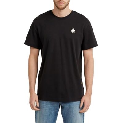 G-STAR RAW G-STAR TRIMS BACK GR R T Zwart G-STAR RAW G-STAR TRIMS BACK GR R T Zwart