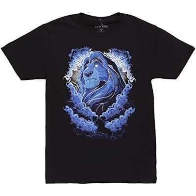 Fifth Sun Disney heren T-shirt met opschrift 'Der König der Löwen' T-Shirt Zwart S Fifth Sun Disney heren T-shirt met opschrift 'Der König der Löwen' T-Shirt Zwart S