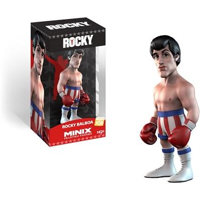 MINIX Rocky IV figuur Rocky verzamelobject 12 cm voor tentoonstelling, cadeau-idee voor kinderen en volwassenen, verzamelaars, fans van tv en bioscoop MN11698 MINIX Rocky IV figuur Rocky verzamelobject 12 cm voor tentoonstelling, cadeau-idee voor kinderen en volwassenen, verzamelaars, fans van tv en bioscoop MN11698