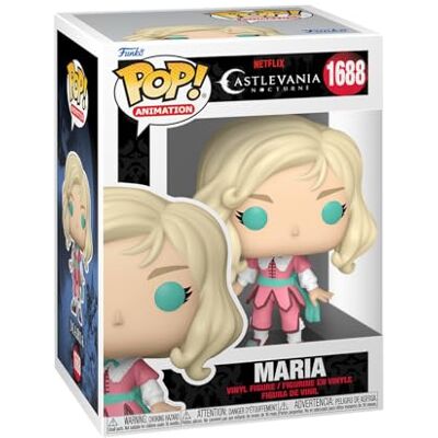 Funko POP! Animatie: Cast Noct Maria Castlevania Verzamelbaar Vinyl Figuur Cadeau Idee Officiële Merchandise -TV Fans Model Figuur voor Verzamelaars en Display Funko POP! Animatie: Cast Noct Maria Castlevania Verzamelbaar Vinyl Figuur Cadeau Idee Officiële Merchandise -TV Fans Model Figuur voor Verzamelaars en Display