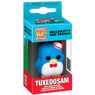 Funko Pop! Sleutelhanger: Sanrio Tuxedosam Hello Kitty Novelty Sleutelhanger Verzamelbare Mini Figuur Kous Filler Cadeau-Idee Officiële Merchandise Anime Fans Rugzak Decor Funko Pop! Sleutelhanger: Sanrio Tuxedosam Hello Kitty Novelty Sleutelhanger Verzamelbare Mini Figuur Kous Filler Cadeau-Idee Officiële Merchandise Anime Fans Rugzak Decor