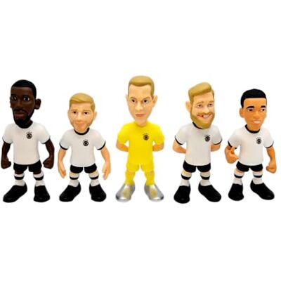 MINIX DFB Duitsland 5 stuks PVC figuren 7 cm A (Ter Stegen/Werner/Rudiger/Fullkrug/Musiala) MINIX DFB Duitsland 5 stuks PVC figuren 7 cm A (Ter Stegen/Werner/Rudiger/Fullkrug/Musiala)