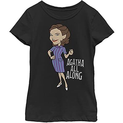 Fifth Sun Marvel meisjes Gekostumeerd T-Shirt Zwart S Fifth Sun Marvel meisjes Gekostumeerd T-Shirt Zwart S