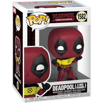 Funko Pop! Marvel: Deadpool 2 Deadpool (X-Men Trainee) Vinylfiguur om te verzamelen Cadeau-idee Officiële Merchandise Speelgoed voor kinderen en volwassenen Marvel-fans modelfiguur voor Funko Pop! Marvel: Deadpool 2 Deadpool (X-Men Trainee) Vinylfiguur om te verzamelen Cadeau-idee Officiële Merchandise Speelgoed voor kinderen en volwassenen Marvel-fans modelfiguur voor
