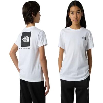 THE NORTH FACE Box Nse Regular Ss T-Shirt voor kind Tnf White 176 THE NORTH FACE Box Nse Regular Ss T-Shirt voor kind Tnf White 176
