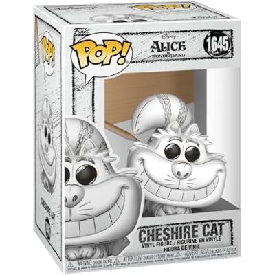 Funko Disney: Sketched Cheshire Cat figuur van vinyl om te verzamelen cadeau-idee officiële merchandising speelgoed voor kinderen en volwassenen cartoonfans figuur voor verzamelaars Funko Disney: Sketched Cheshire Cat figuur van vinyl om te verzamelen cadeau-idee officiële merchandising speelgoed voor kinderen en volwassenen cartoonfans figuur voor verzamelaars