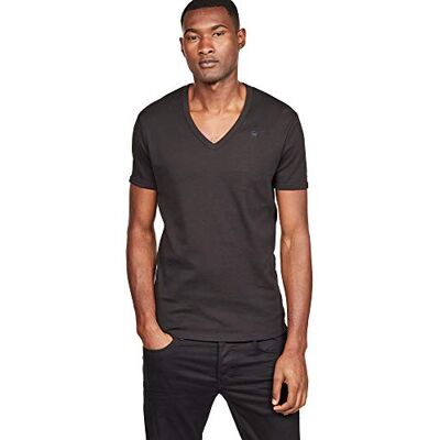 G-STAR RAW Base Htr V T S/s 2-pack Heren T-Shirt G-STAR RAW Base Htr V T S/s 2-pack Heren T-Shirt