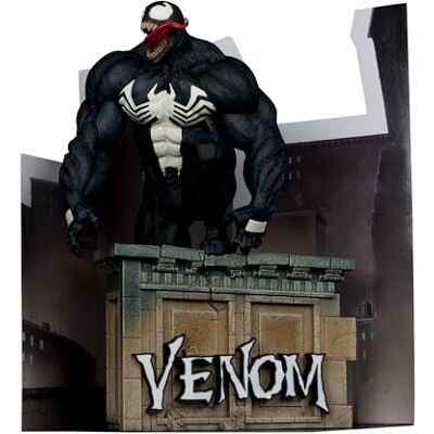 McFarlane Toys Marvel Venom 1:6e Schaal Collectible met Scene & Comic (Venom #5) McFarlane Toys Marvel Venom 1:6e Schaal Collectible met Scene & Comic (Venom #5)