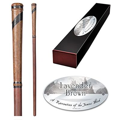 The Noble Collection The Nboble Collection Lavendar Brown Character Wand The Noble Collection The Nboble Collection Lavendar Brown Character Wand