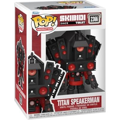 Funko Pop! Vinyl: Skibidi – Titan Speakerman – Skibidi Toilet – Figuur van vinyl om te verzamelen – cadeau-idee – officiële merchandising – speelgoed voor kinderen en volwassenen – cartoonfans Funko Pop! Vinyl: Skibidi – Titan Speakerman – Skibidi Toilet – Figuur van vinyl om te verzamelen – cadeau-idee – officiële merchandising – speelgoed voor kinderen en volwassenen – cartoonfans