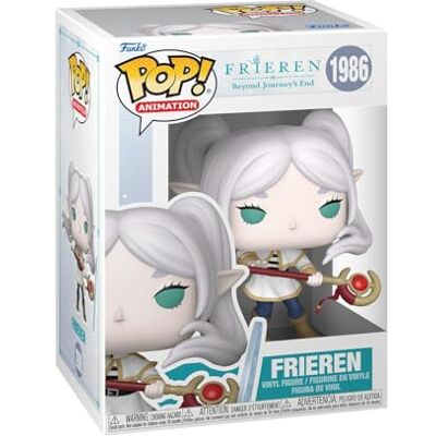 Funko Frieren vinylfiguur 1986 Frieren vinylfiguur 1986 Pop! standaard pvc Anime, Fan merch, TV-series Officiële anime vinyl figuur om te verzamelen als decoratie, cadeau voor verjaardag Funko Frieren vinylfiguur 1986 Frieren vinylfiguur 1986 Pop! standaard pvc Anime, Fan merch, TV-series Officiële anime vinyl figuur om te verzamelen als decoratie, cadeau voor verjaardag