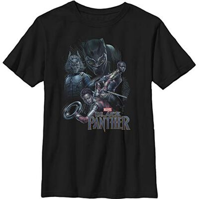Fifth Sun Marvel jongens Warriors T-Shirt Zwart M Fifth Sun Marvel jongens Warriors T-Shirt Zwart M