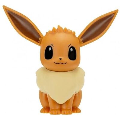 Pokémon Vinylfiguur Eevee uit de Select-serie, 10 cm Gemaakt van hoogwaardig vinyl Pokémon Vinylfiguur Eevee uit de Select-serie, 10 cm Gemaakt van hoogwaardig vinyl