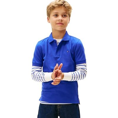 Tommy Hilfiger Flag Polo Ss Kb0kb09103 jongens S/S Polo Tommy Hilfiger Flag Polo Ss Kb0kb09103 jongens S/S Polo