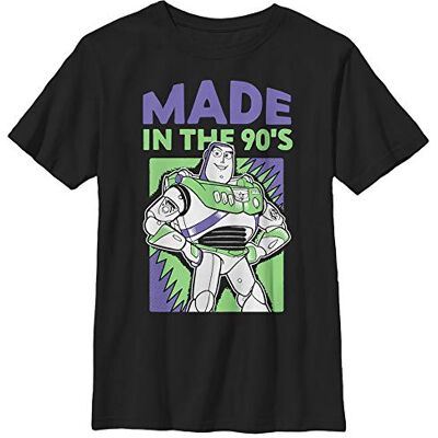 Fifth Sun Disney Pixar jongens Toy Story 4 Negenties Buzz T-shirt T-Shirt Zwart XS Fifth Sun Disney Pixar jongens Toy Story 4 Negenties Buzz T-shirt T-Shirt Zwart XS