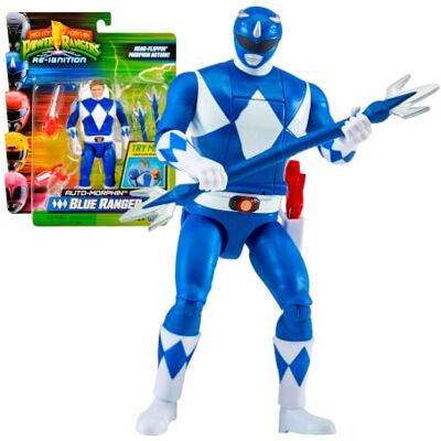 Bizak Power Rangers auto Morphin blauw (62518040-1) Bizak Power Rangers auto Morphin blauw (62518040-1)