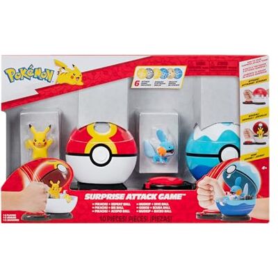 Bandai Pikachu Verrassingsaanval - Speelgoed Bandai Pikachu Verrassingsaanval - Speelgoed