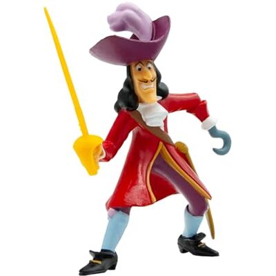 Bullyland 12651 speelfiguur kapitein haak uit Walt Disney Peter Pan, ca. 9,4 cm, detailgetrouw, ideaal als klein geschenk voor kinderen vanaf 3 jaar Bullyland 12651 speelfiguur kapitein haak uit Walt Disney Peter Pan, ca. 9,4 cm, detailgetrouw, ideaal als klein geschenk voor kinderen vanaf 3 jaar