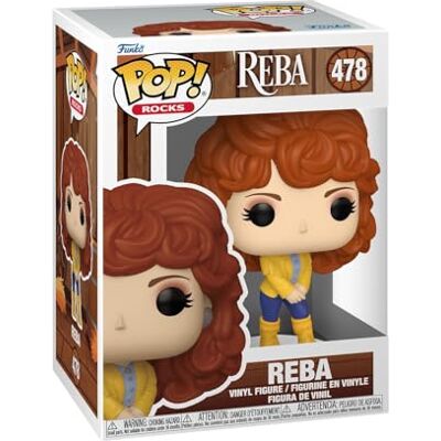 Funko Pop! Rocks: Reba McEntire (cowgirl) verzamelfiguur van vinyl cadeau-idee officiële merchandising speelgoed voor kinderen en volwassenen muziekfans figuur voor verzamelaars Funko Pop! Rocks: Reba McEntire (cowgirl) verzamelfiguur van vinyl cadeau-idee officiële merchandising speelgoed voor kinderen en volwassenen muziekfans figuur voor verzamelaars