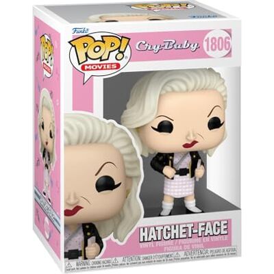 Funko Pop! Movies: Crybaby Hatchet Face Cry Baby figuur van vinyl om te verzamelen cadeau-idee officiële merchandising speelgoed voor kinderen en volwassenen filmfans Funko Pop! Movies: Crybaby Hatchet Face Cry Baby figuur van vinyl om te verzamelen cadeau-idee officiële merchandising speelgoed voor kinderen en volwassenen filmfans