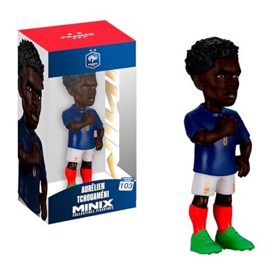 MINIX Football Stars Wereldkampioenschap #103 Frankrijk Tchouaméni verzamelfiguur 12 cm MINIX Football Stars Wereldkampioenschap #103 Frankrijk Tchouaméni verzamelfiguur 12 cm