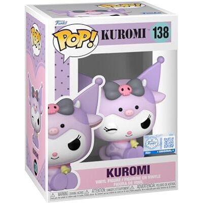 Funko Pop! Sanrio: Hello Kitty Kuromi in Cow Cosplay figuur van vinyl om te verzamelen cadeau-idee officiële merchandising speelgoed voor kinderen en volwassenen anime-fans Funko Pop! Sanrio: Hello Kitty Kuromi in Cow Cosplay figuur van vinyl om te verzamelen cadeau-idee officiële merchandising speelgoed voor kinderen en volwassenen anime-fans