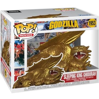 Funko Pop! Super: Godzilla King Ghidorah Sleep figuur van vinyl om te verzamelen cadeau-idee officiële merchandising speelgoed voor kinderen en volwassenen scifi-fans figuur voor Funko Pop! Super: Godzilla King Ghidorah Sleep figuur van vinyl om te verzamelen cadeau-idee officiële merchandising speelgoed voor kinderen en volwassenen scifi-fans figuur voor