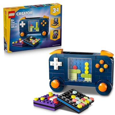 Lego Creator 3in1 Retro Gaming Console Transforms into an Arcade Machine or Computer w/Keyboard & Mouse Gamer Gift Idea for 8+ Year Old Boys & Girls 31380 Lego Creator 3in1 Retro Gaming Console Transforms into an Arcade Machine or Computer w/Keyboard & Mouse Gamer Gift Idea for 8+ Year Old Boys & Girls 31380