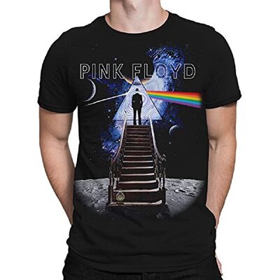 Liquid Blue Vloeibaar blauw roze Floyd Trap naar de Maan T-shirt Liquid Blue Vloeibaar blauw roze Floyd Trap naar de Maan T-shirt