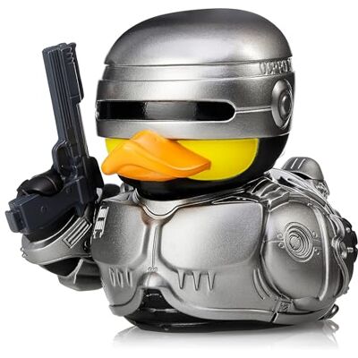 TUBBZ Boxed Edition: Robocop Cosplaying Rubber Duck Vinyl Figuur TUBBZ Boxed Edition: Robocop Cosplaying Rubber Duck Vinyl Figuur