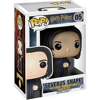 Funko POP! Movies: Harry Potter Severus Snape Verzamelbaar Vinyl Figuur Cadeau Idee Officiële Merchandise -Filmfans Model Figuur voor Verzamelaars en Display Funko POP! Movies: Harry Potter Severus Snape Verzamelbaar Vinyl Figuur Cadeau Idee Officiële Merchandise -Filmfans Model Figuur voor Verzamelaars en Display