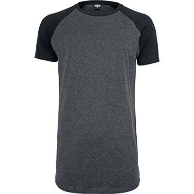 Urban Classics Shaped Raglan Long Tee heren T-Shirt (1-Pack) Urban Classics Shaped Raglan Long Tee heren T-Shirt (1-Pack)