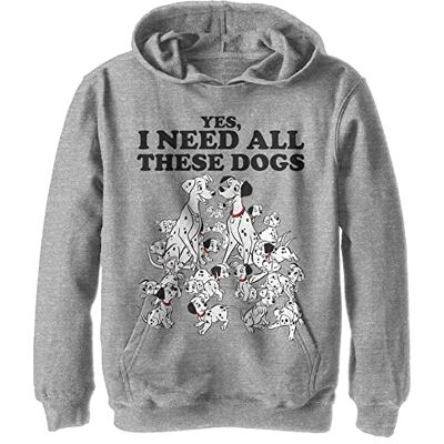 Fifth Sun Disney jongens 101 Dalmaties All These Dogs Hoodie T-Shirt Atletische heide S Fifth Sun Disney jongens 101 Dalmaties All These Dogs Hoodie T-Shirt Atletische heide S