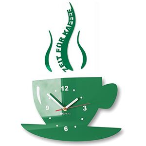 FLEXISTYLE Donkergroene 3D Romeinse Wandklok - Wandklok FLEXISTYLE Donkergroene 3D Romeinse Wandklok - Wandklok