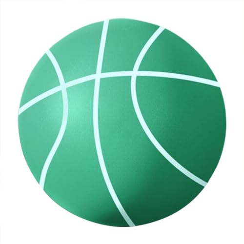 KERALI Silent Basketball, Foam Basketball Indoor Training, Airless Basketball voor kinderen, Impact-Resistant Quiet Basketball, Indoor Basketball voor dribbelen en Indoor Basketball Practice