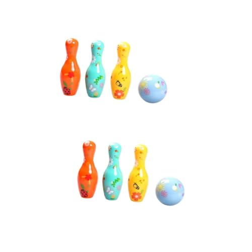 INOOMP 2 Sets Bowlingspeelgoed Voor Kinderen Baby Buiten Speelgoed Bowlen Voor Peuters Peuterspeelgoed Buiten Buitenspeelgoed Voor Baby's Buitenspeelgoed Voor Peuters Binnen Ouder-kind