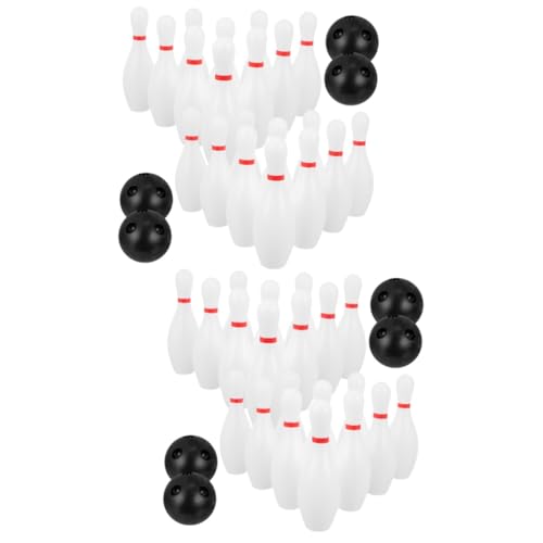 Milisten 4 Sets bowling buitenspeelsets voor peuters peuter pak jongen pak speelgoed voor peuters kinderspeelgoed peuter speelgoed kinderen speelgoed buitenshuis suite kleuter plastic