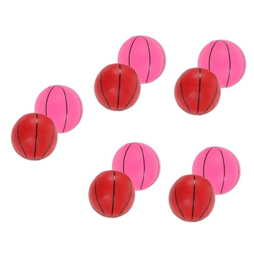 Abaodam 10 Stuks Peuter Bal Speelgoed Kinderspeelgoed Ballen Voor Peuters 1-3 Trefbal Kickballen Tiener Basketbal Buitenspeelgoed Voor Peuters Babyspeelgoed Plastic Mini Versieren Kleuter