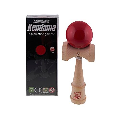 Aquamarine Games CP019 Kendama Gemeenschap, rood, 18,5 x 7,5 x 5,7 cm