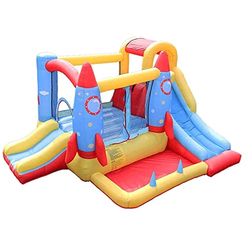 CCNGDS Opblaasbare Bouncers Grote Outdoor Draagbare Opblaasbare Bounce Huis Oxford Doek Opblaasbare Waterglijbaan voor Kinderen