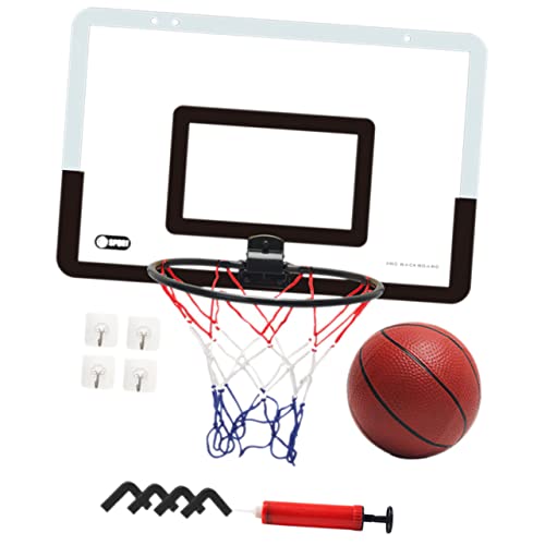 STAHAD 1 Set Indoor Basketbal Hoepel Mini Basketbalring Voor Deur Over De Deur Basketbalring Basketbal Bord Hoepel Passen Deur Basketbal Hoepel Peuter Pak Eva Geen Ponsen Kleuter Haakje