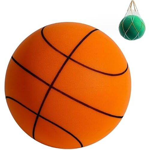 HYKJSHED Silent Basketball 29.5 Silent Basketball Dribbelen Indoor Silent Foam Basketball, Quiet Basketball Indoor Basketball, Low Noise Basketball Foam Silent Balls for kinderen (Color : Orange, Size : NO.7