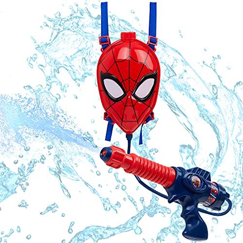 Sambro Marvel Spiderman Waterpistool Waterpistolen en watergeweren voor kinderen Spelletjes voor buiten, kinderen, jongens