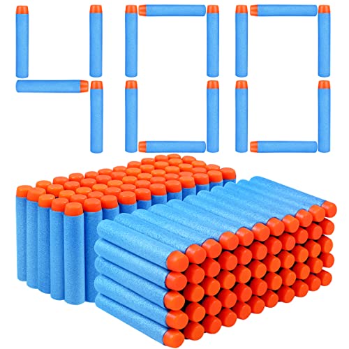 VCOSTORE Nerf Pfeile 400 Stück Nerf Darts Nerf Munition Pfeile Dart Bullets Refill Darts Foam Pfeile für N-Strike Elite Blasters Series by