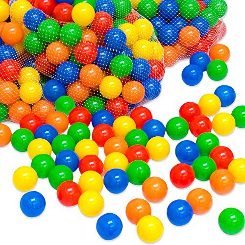 LittleTom 50 Baby ballenbak ballen 5.5cm ballenbad speelballen voor kinderen vanaf 0 jaar