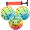 FAVOMOTO 3 Sets Pvc Regenboogbal Kindvriendelijke Peuter